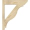 Ekena Millwork Funston Slat Rough Sawn Outlooker, Douglas Fir, 6"W x 24"D x 28"H OUT06X24X28FST06RDF - alternate 4
